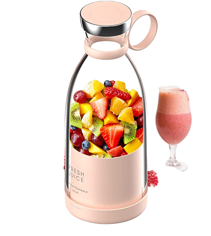 Portable 420ml USB Smoothie Maker – Electric Mini Fruit Juicer for Travel & Busy Lifestyles