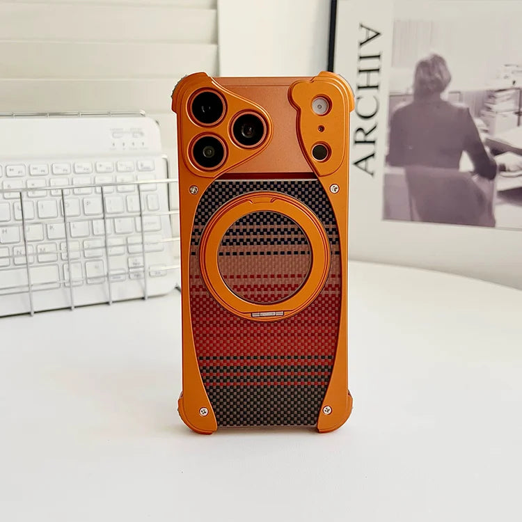 Premium Magnetic Stand iPhone Case with 360° Holder