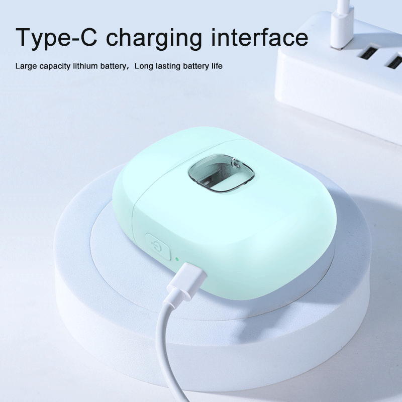 Portable Mini USB Painless Electric Nail Clipper