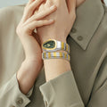 Luxury Snake-Shaped Quartz Watch for Women