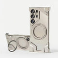 Luxury Metal Samsung Case with Rotating Magnetic Stand