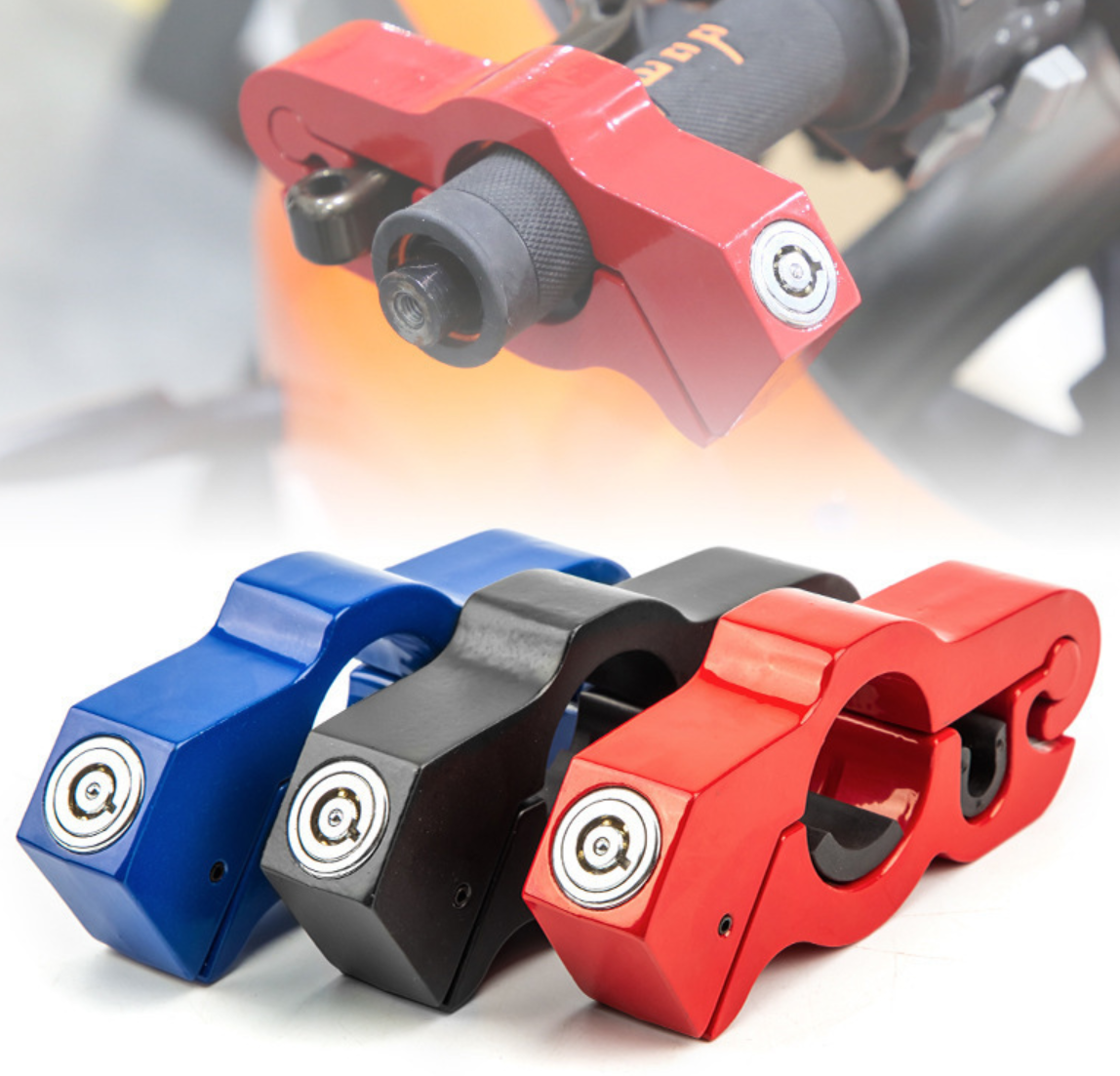Aluminum Alloy Anti-Theft Motorcycle Lock