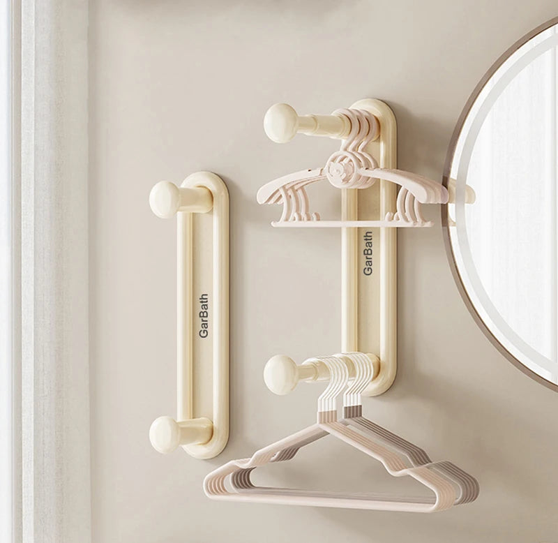 NEW Coat Hanger Storage Rocks Plastic Heavy Duty Hanger Storage