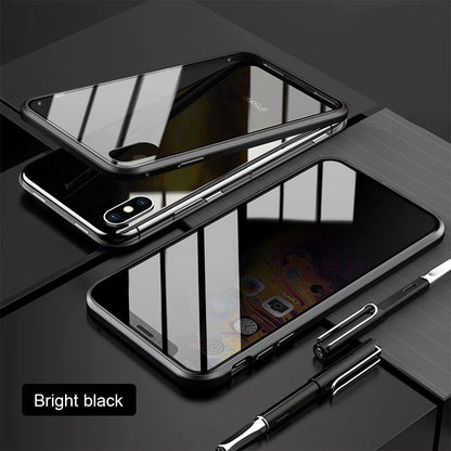 Iphone Eonline Anti-Peeping Metal Magnetic Case