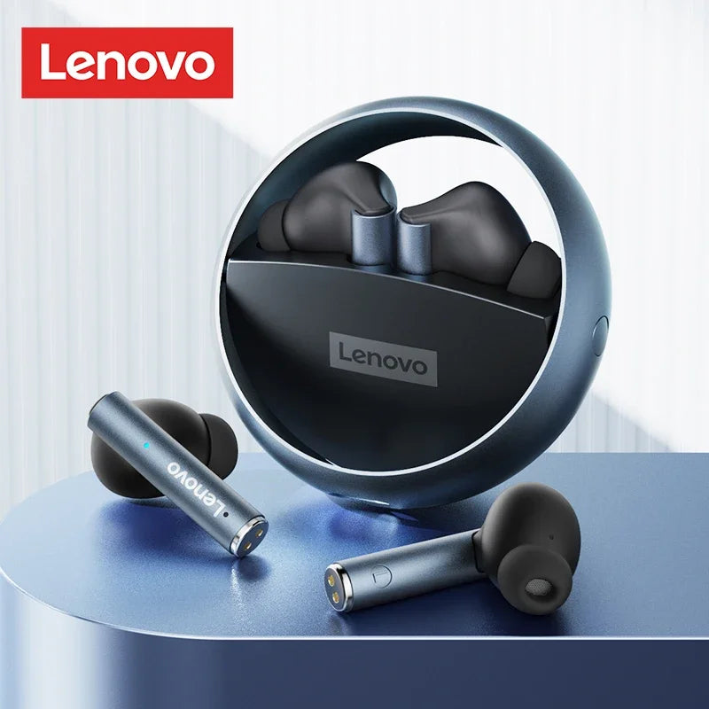 Original Lenovo LP60 TWS Wireless BT V5.0 Headphones Rotatable Metal