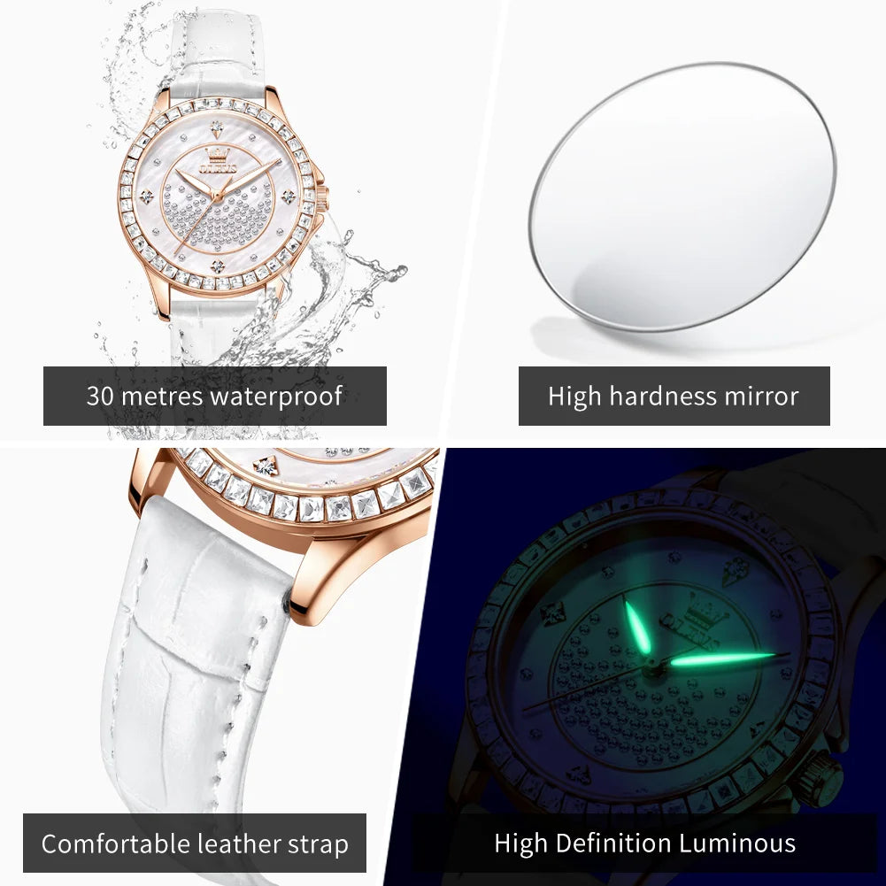 OLEVS Luxury Ladies Quartz Watch