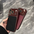 Luxury Lichee Pattern Leather Phone Case for iPhone