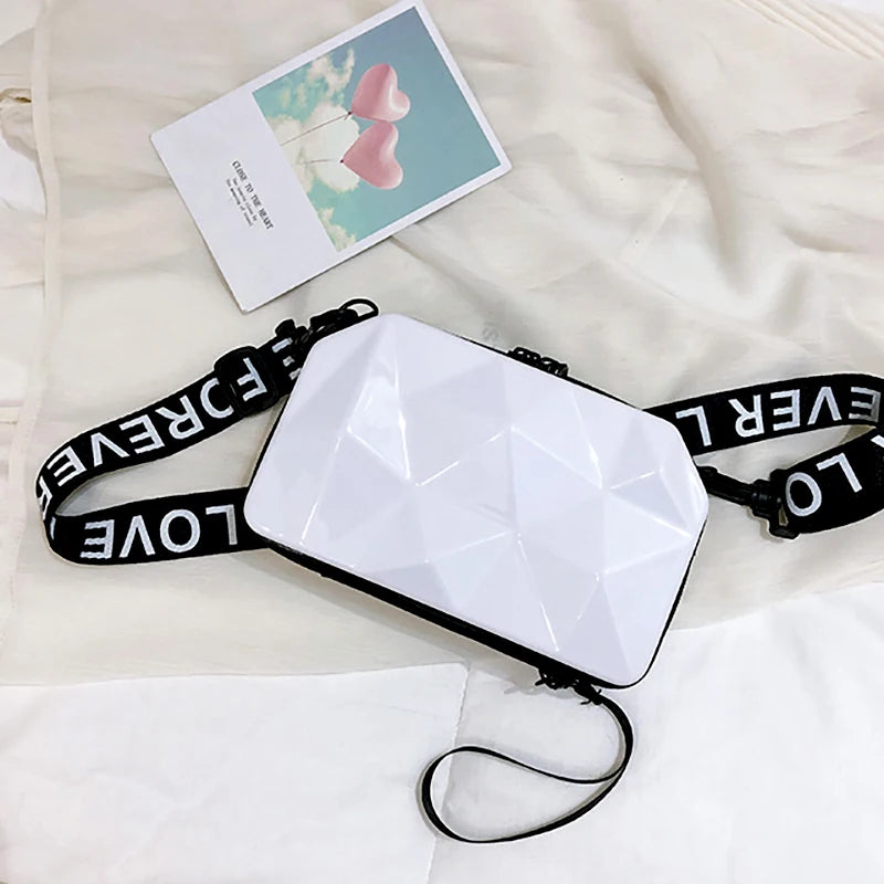 Women's Small Handbag Fashion Crossbody PC Hard Shell Shoulder