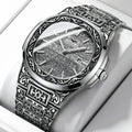 Luxury Gold Watches for Men ONOLA Business Retro Waterproof Muslim