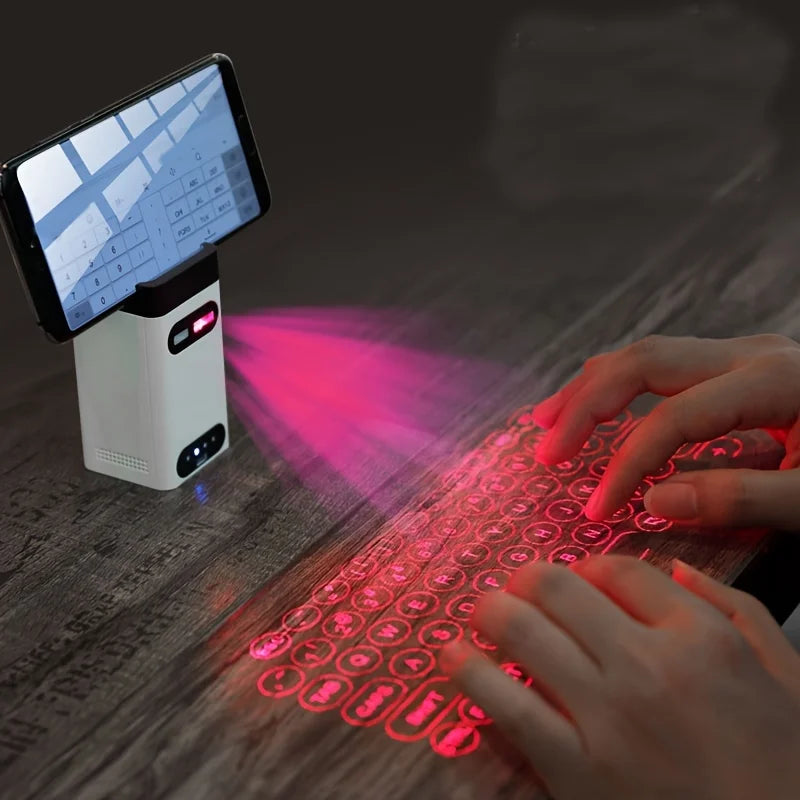 Wireless Virtual Laser Keyboard Rechargeable