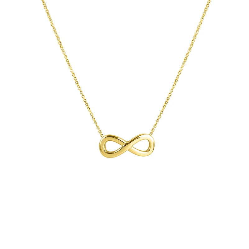 Elegant Stainless Steel Infinity Necklace for All
