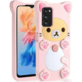 Silicone Cat Bear Case for Samsung Galaxy A Series & S Series🐻