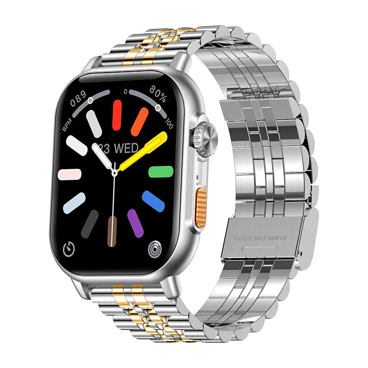 TK23 Pro Smart Watch BT Calling Steel Strap