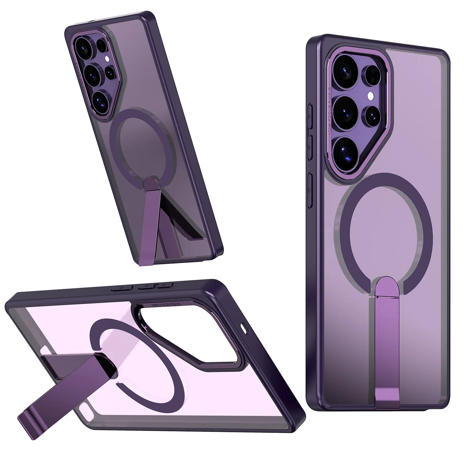 Luxury Matte Magnetic Shockproof Phone Case