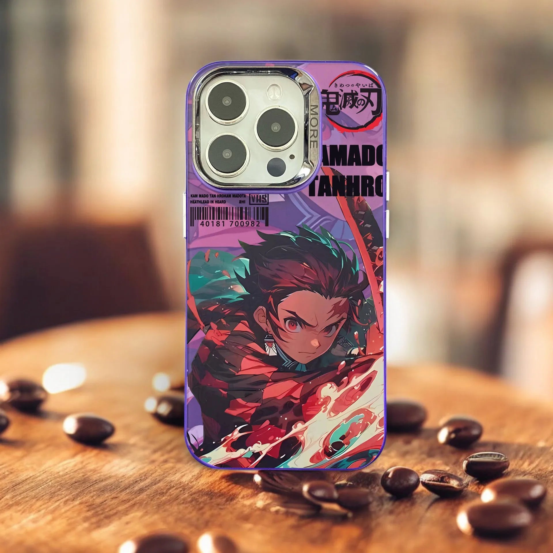 Demon Slayer 3D Silver Phone Case for iphone