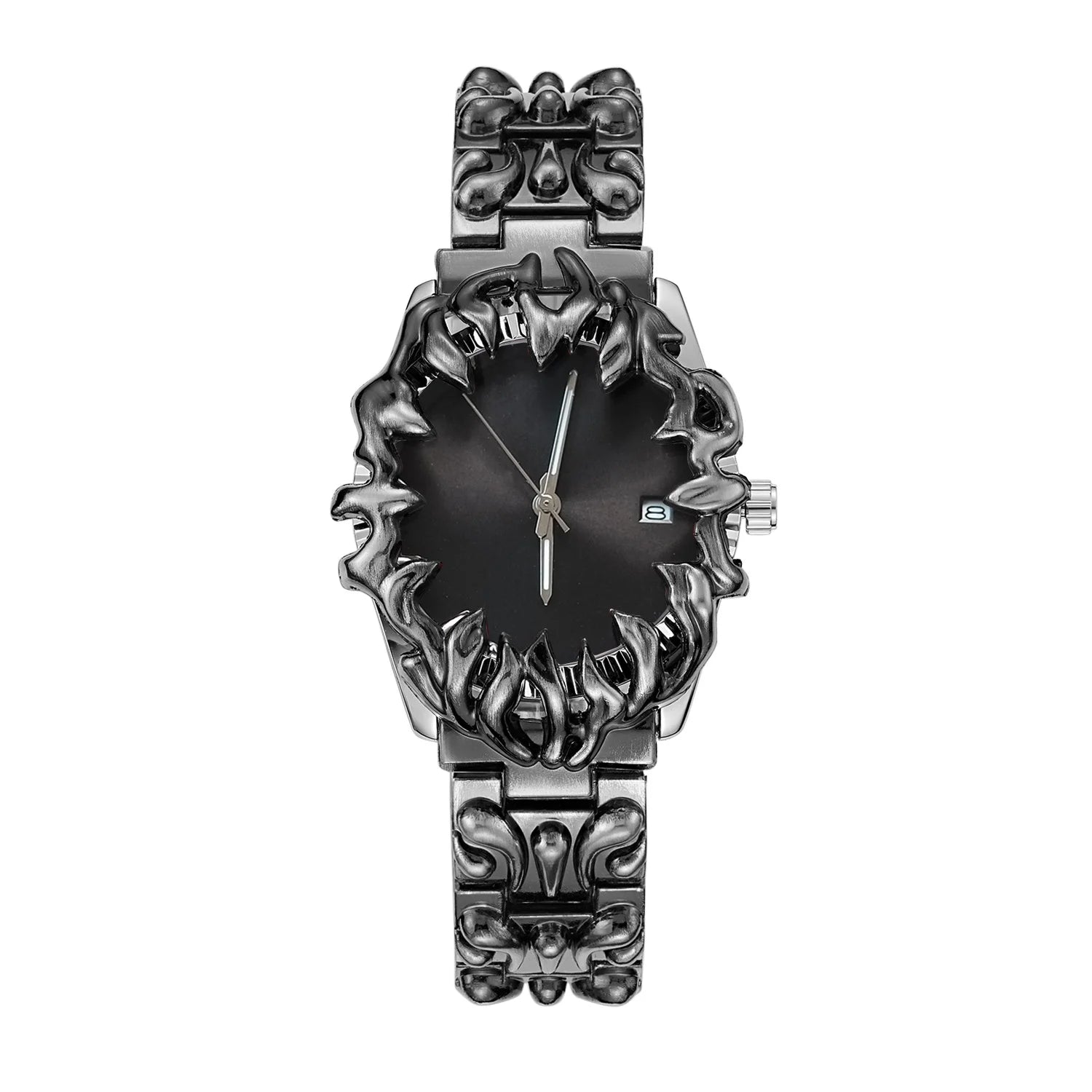 Luxury Alabaster Men's Quartz Date Watch