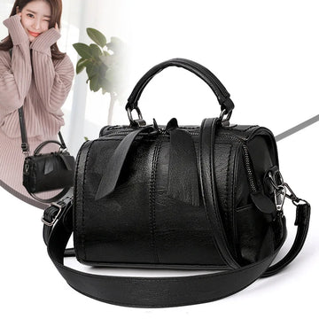 Ladies Handbag K-Style New Winter Fashion Crossbody Bag Simple Soft