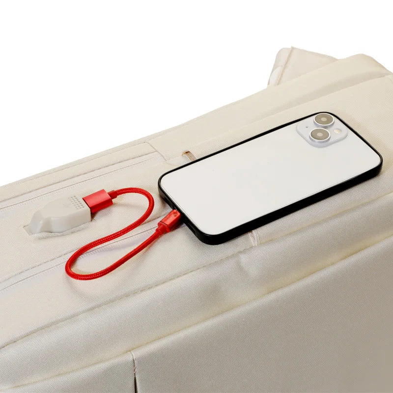 Business Men Mochila Travel Student Polyester Usb Waterproof Bagpack