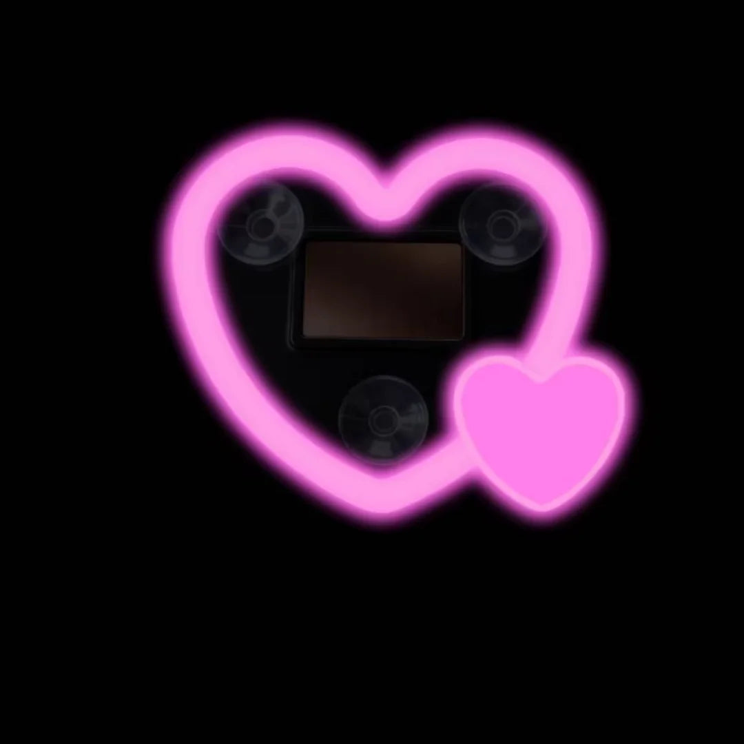 P5 Universal Decorative Light Heart - Shaped Car Safety Adjustable