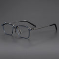 S401T Titanium Full Rim Eyeglasses with Flip-Up Design