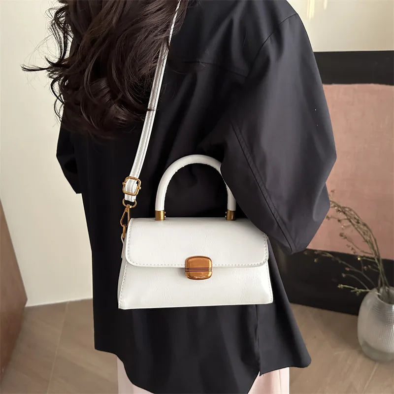 High-End Crossbody Bag Women's New Popular PU Small Square