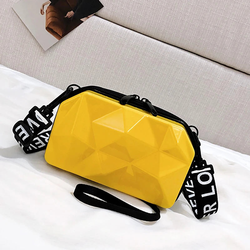 Women's Small Handbag Fashion Crossbody PC Hard Shell Shoulder