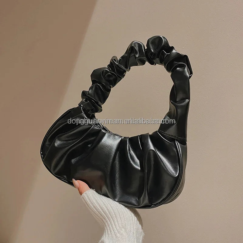 Designer Saddle Shoulder Bags Women's Vintage PVC PU Shoulder Bag for