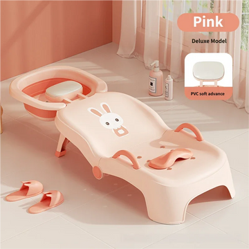Children's Baby Shampoo Folding Shampoo Chair Home Baby Shampoo Bed