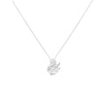 Silver Swan Pendant Necklace for Engagement