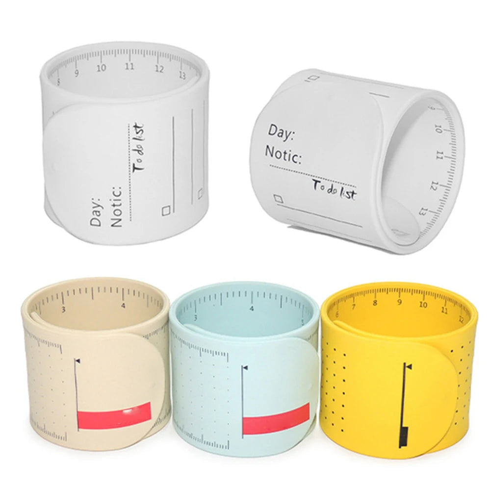 Silicone Memo Wrist Band, Waterproof Slap Bracelets Wrist Strap
