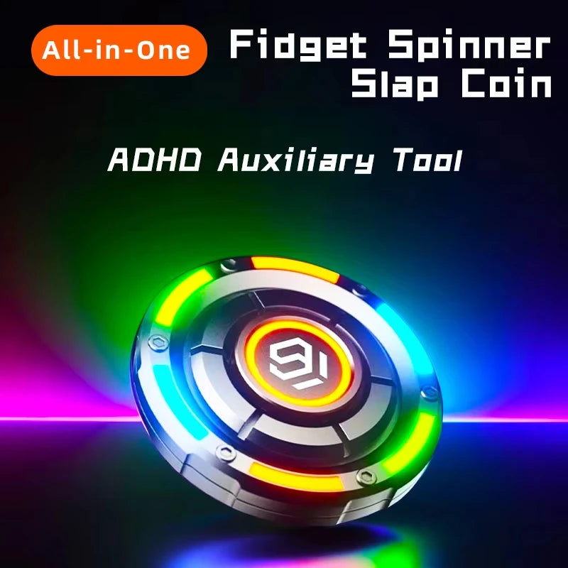 Magnetic Fidgeting Spinner for Stress Relief