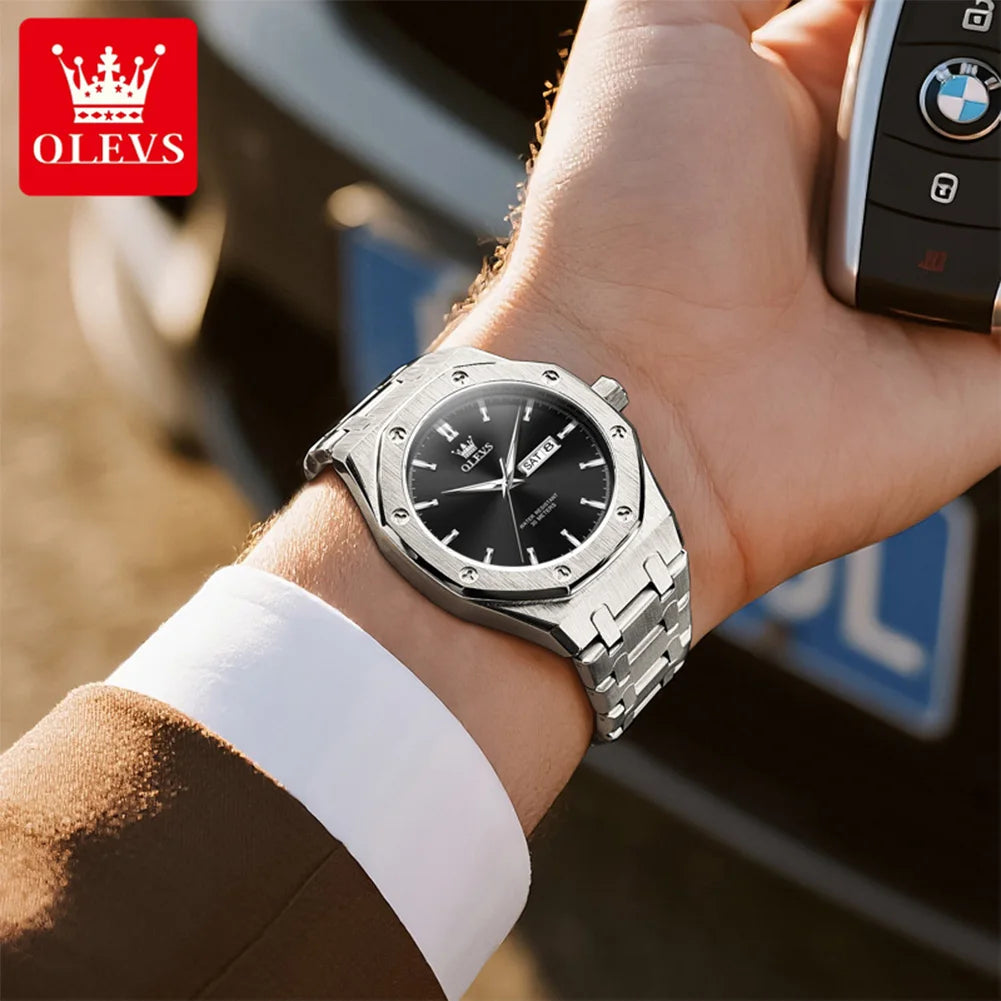 OLEVS Luxury Waterproof Quartz Watch