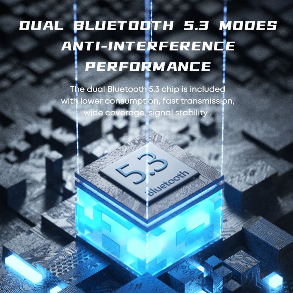 Langsdom Airbuds with ANC & ENC – Super Bass Wireless Gaming Earbuds with Noise Cancellation