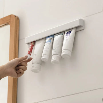 Stylish Wall-Mounted Bathroom Storage Rack