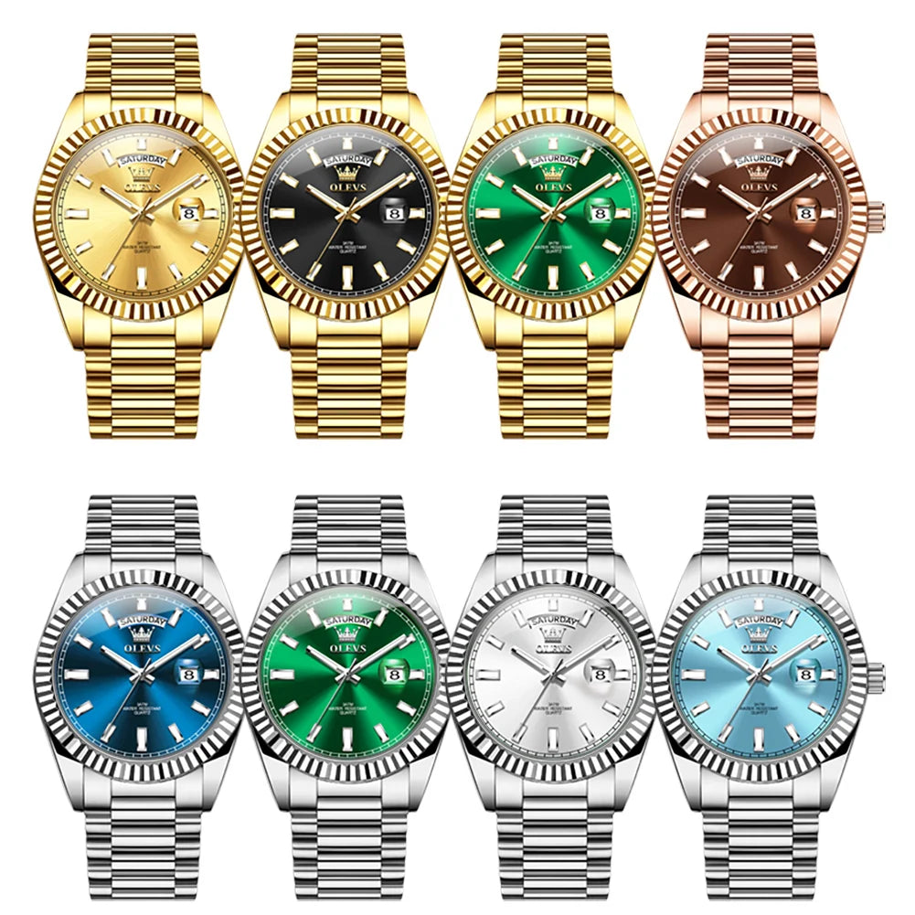OLEVS Luxury Men's Quartz Watch