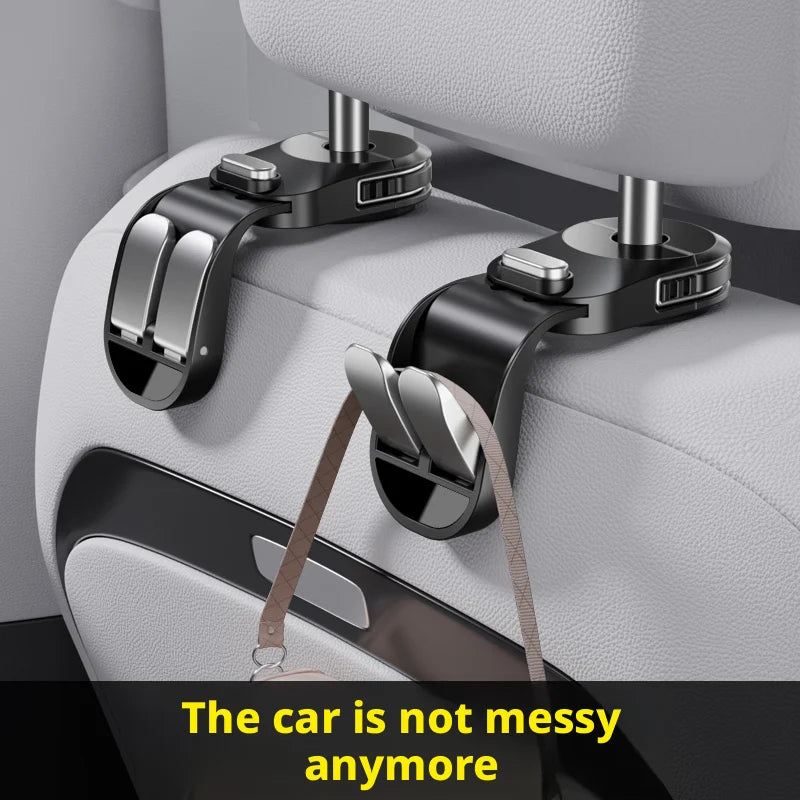 Universal Heavy Duty Car Seat Headrest Hooks