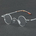 Vintage Circle Frame Pure Titanium Eyeglasses