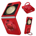 Invisible Folding Kickstand Armor Design Shockproof Magnetic Phone