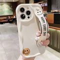 White Slim Fit Phone Case for iPhone