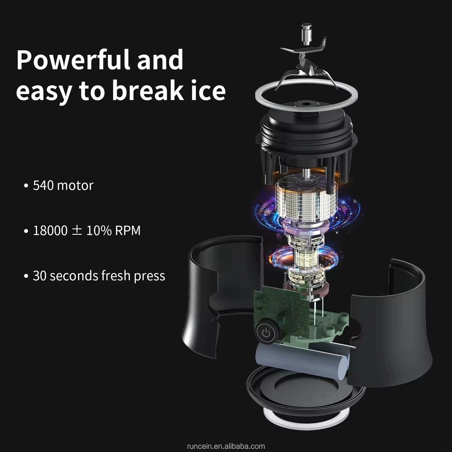 Portable 600ml USB Protein Shake Blender
