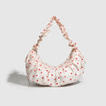 New Style Spring Summer Ruffle Polka Dot Dumpling Bag Drawstring