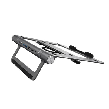 Wiwu 7-Port Hub & Laptop Stand Combo