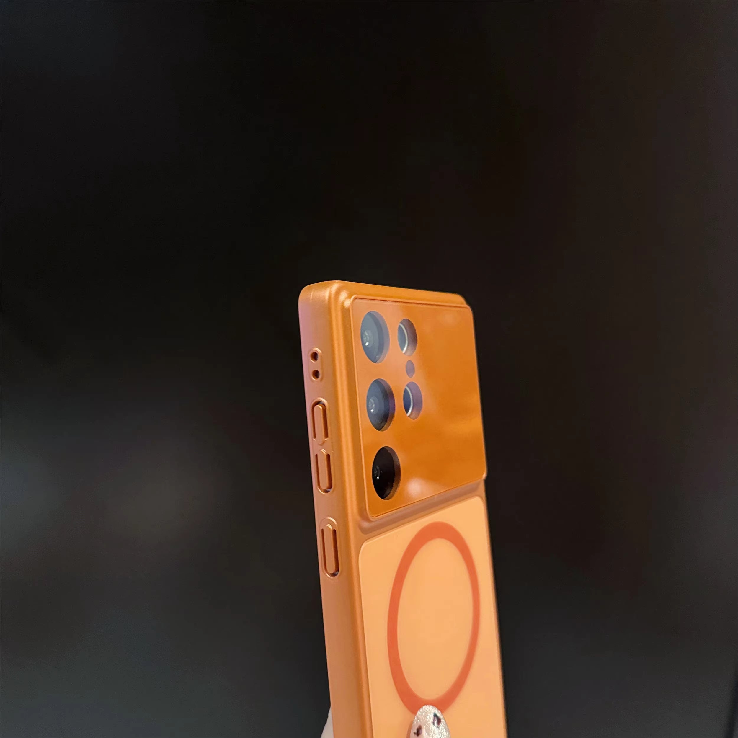 LuxShield AG-Glass Magnetic Case for Samsung Galaxy