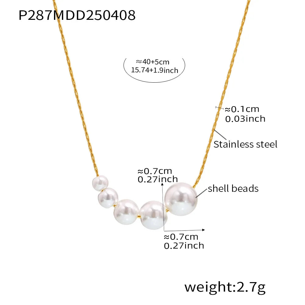 Luxury Pearl Clavicle Necklace for Women