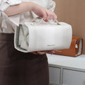 High Quality Custom Detachable Vegan Leather Makeup Organizer