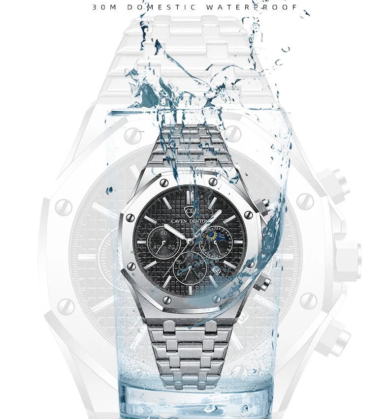 Luxury Waterproof Quartz Watch