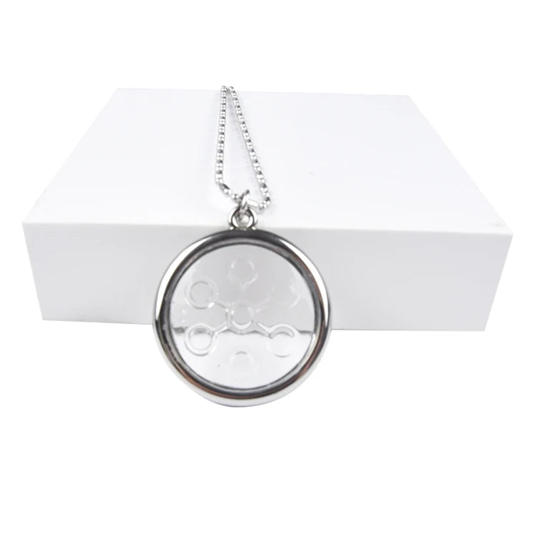 Green Bio-Scalar Energy Lava Stone Necklace