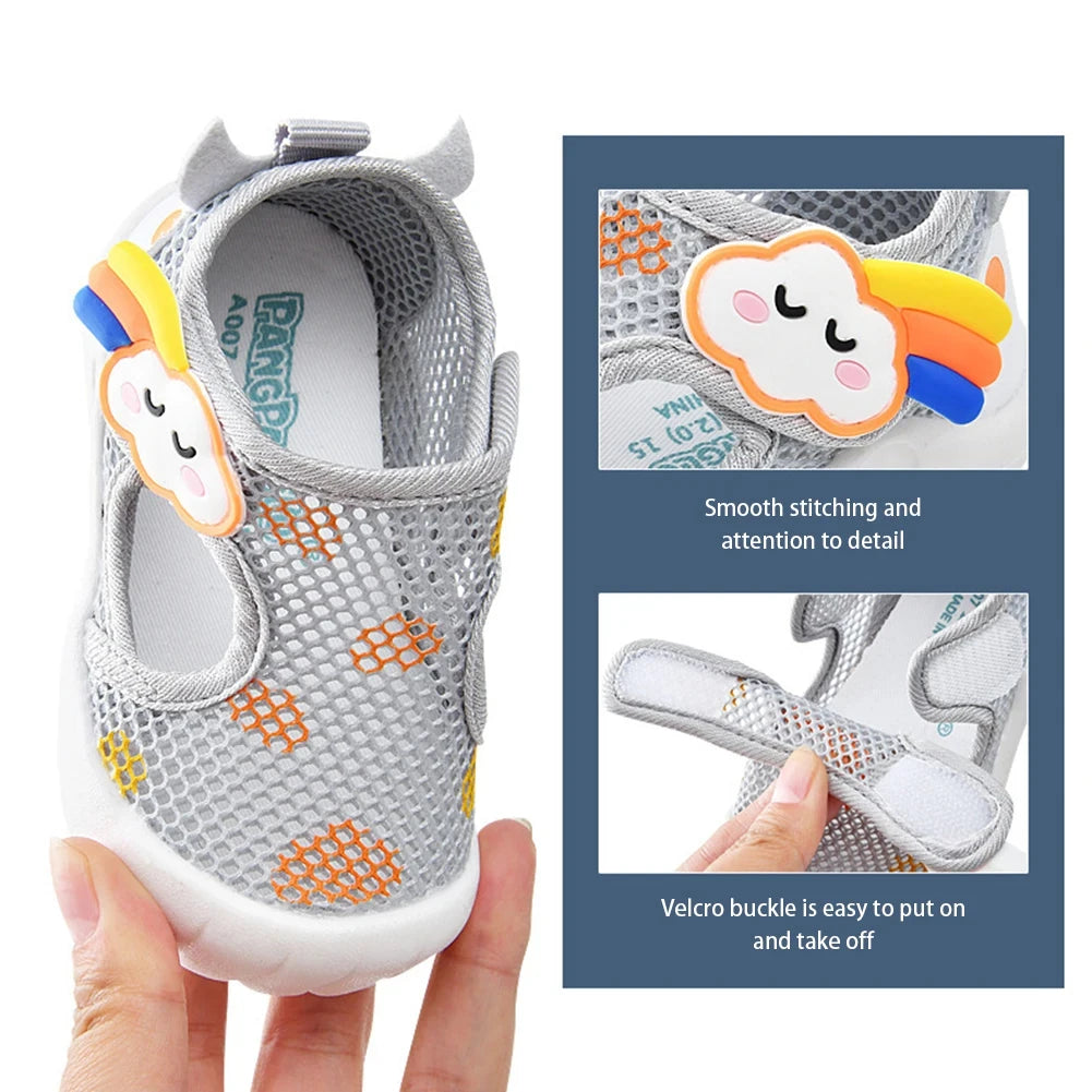 Unisex Summer Breathable Air Mesh Sandals for Kids Baby Casual Shoes