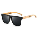 Bamboo Polarized Sunglasses with Custom Logo for Men & Women