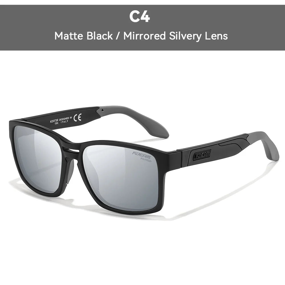 KDEAM Men's Polarized Sports Sunglasses
